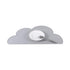 AussieSuperStore Homeware Supplies Food Grade Silicone Slip Resistant Cloud Place mat Food Silicone Slip Resistant Cloud Place-mat for Baby/Kid/Children CBCLOUDMATGRAY